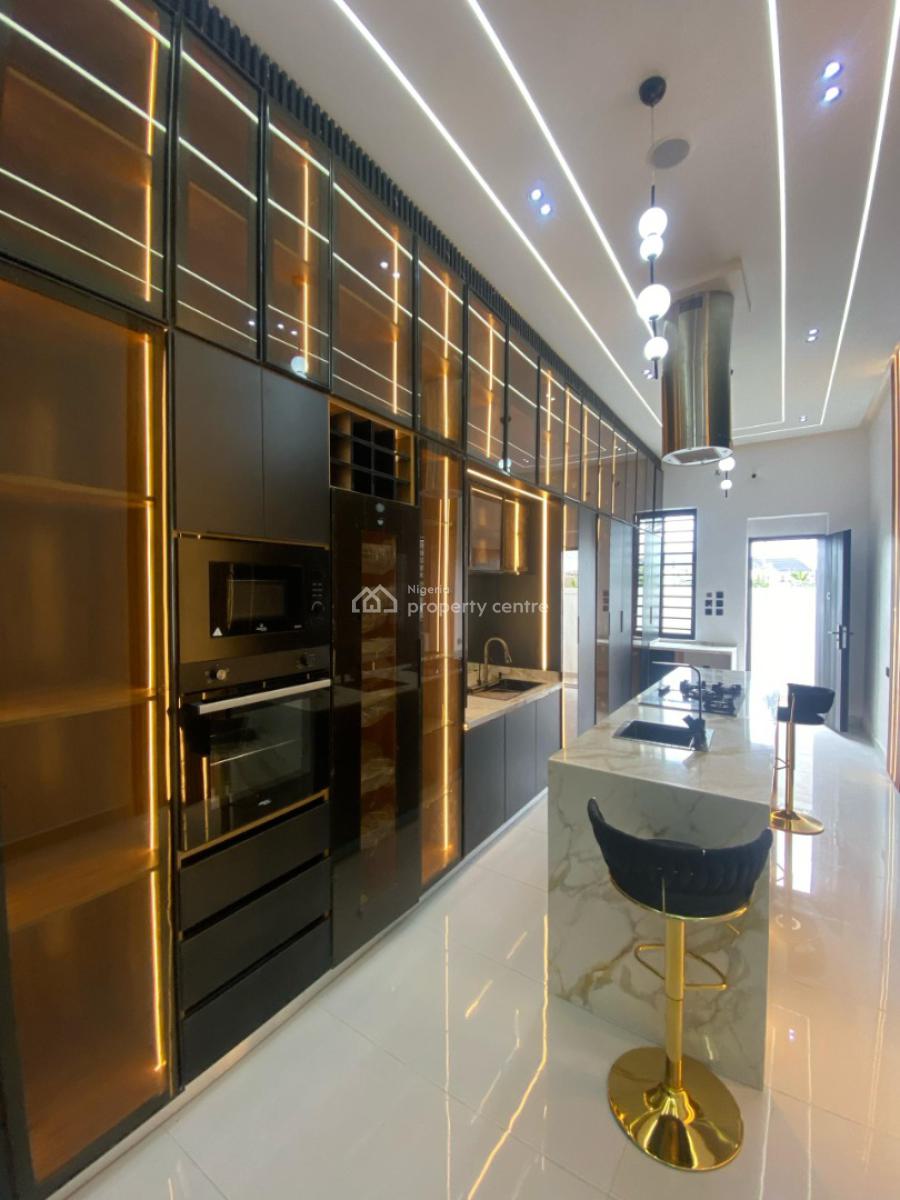 Exquisite Luxury Home 5 Bedroom Fully Detached Duplex, Chervon, Lekki, Lagos, Detached Duplex for Sale