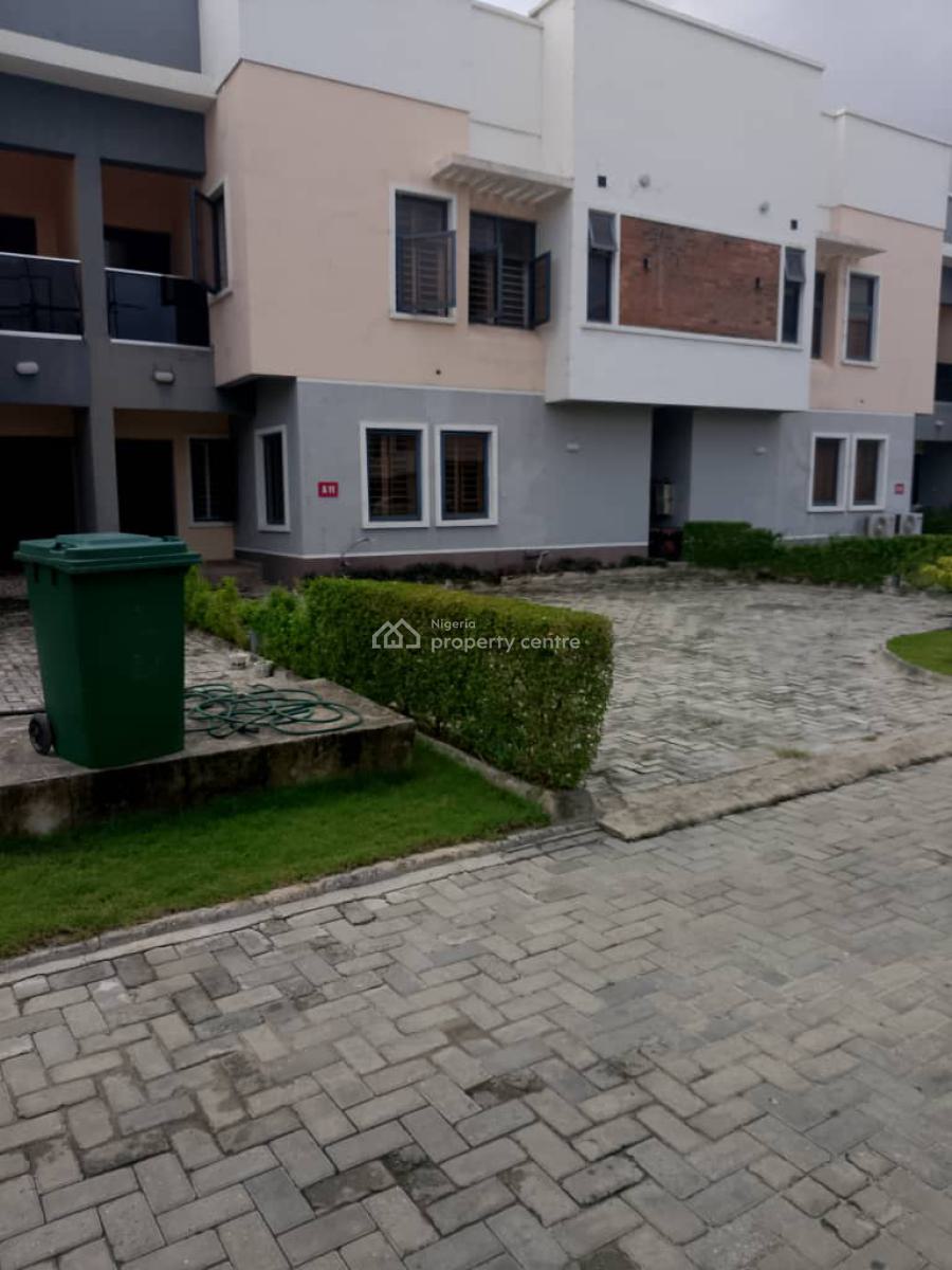 Beautiful 4 Bedroom Terrace Duplex with Bq, Lekki Conservation, Lekki, Lagos, Terraced Duplex for Rent