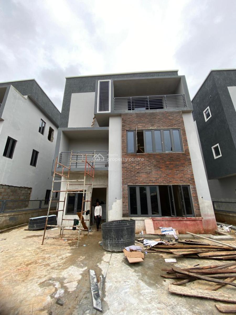 Luxury 5-bedroom Detached Duplex with Bq, Jahi, Abuja, Detached Duplex for Sale