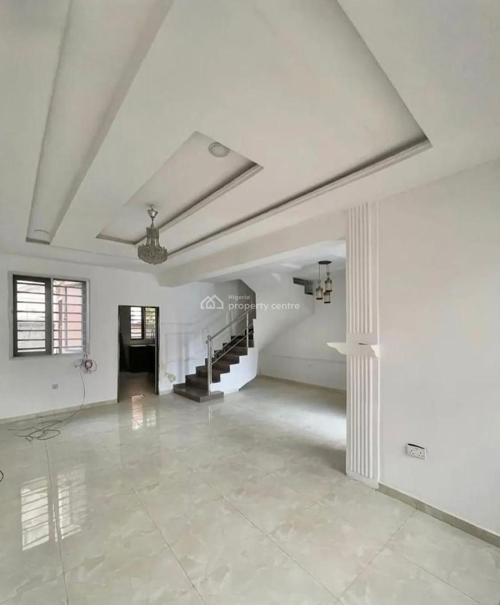 Well Built 4 Bedroom Terrace Duplex with Bq, Osapa, Lekki, Lagos, Terraced Duplex for Rent