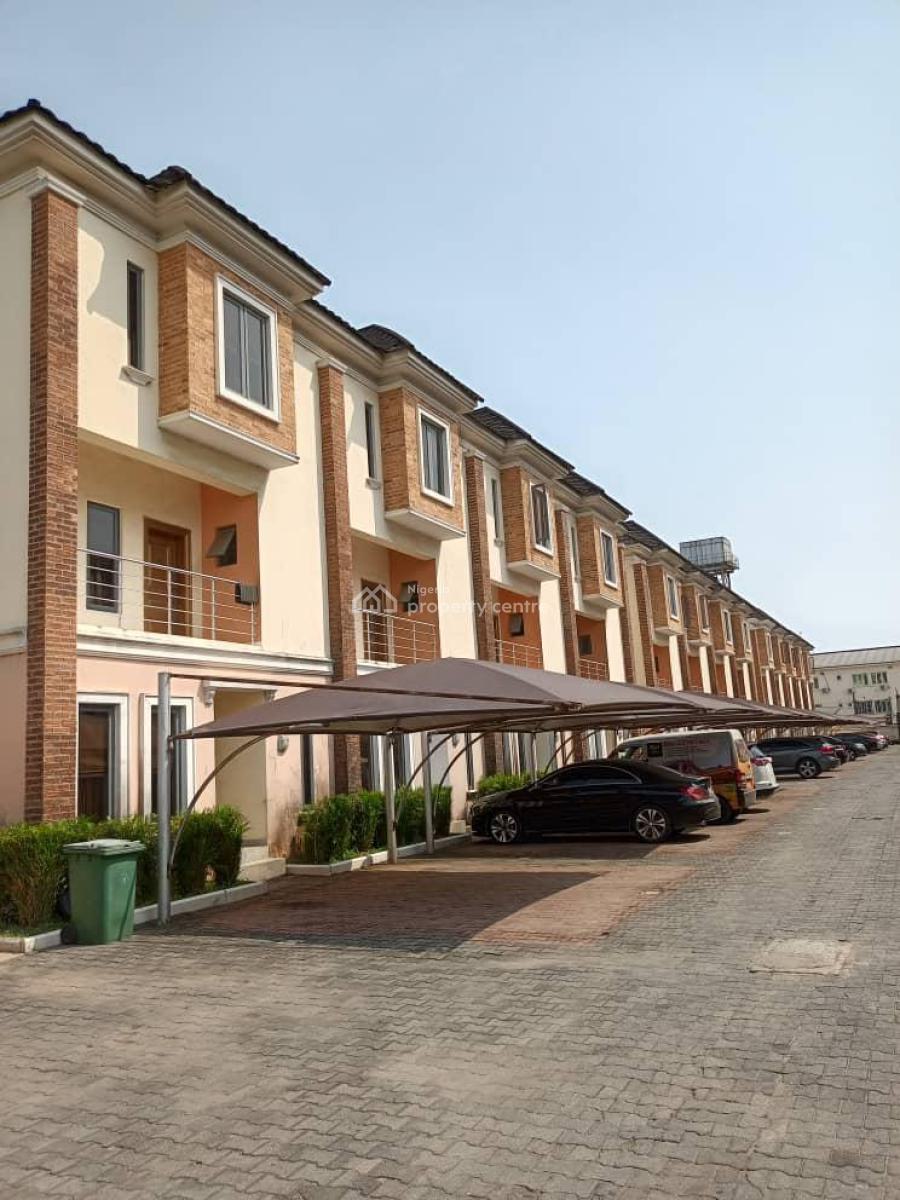 4 Bedroom Terrace Duplex with a Room Bq, Chevron Alternative, Lekki, Lagos, Terraced Duplex for Sale