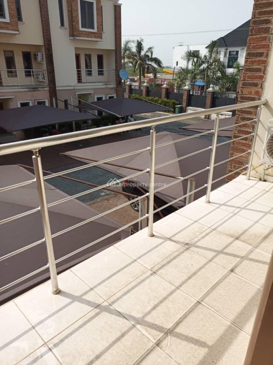 4 Bedroom Terrace Duplex with a Room Bq, Chevron Alternative, Lekki, Lagos, Terraced Duplex for Sale