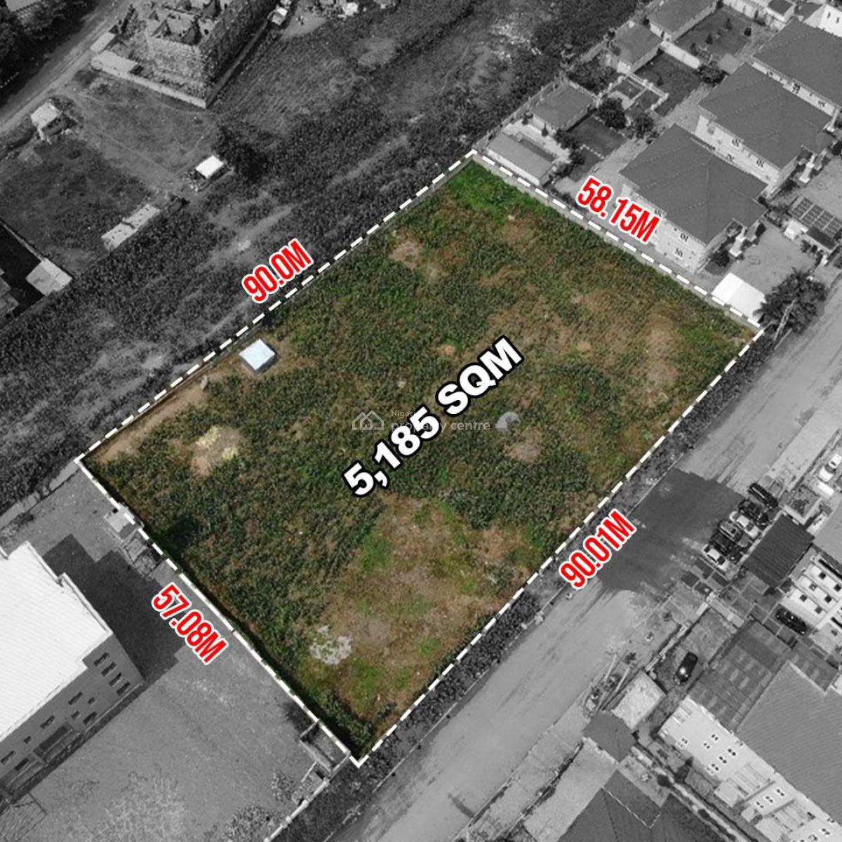5,185 Sqm of Land (bare Land), Jahi, Abuja, Commercial Land for Sale