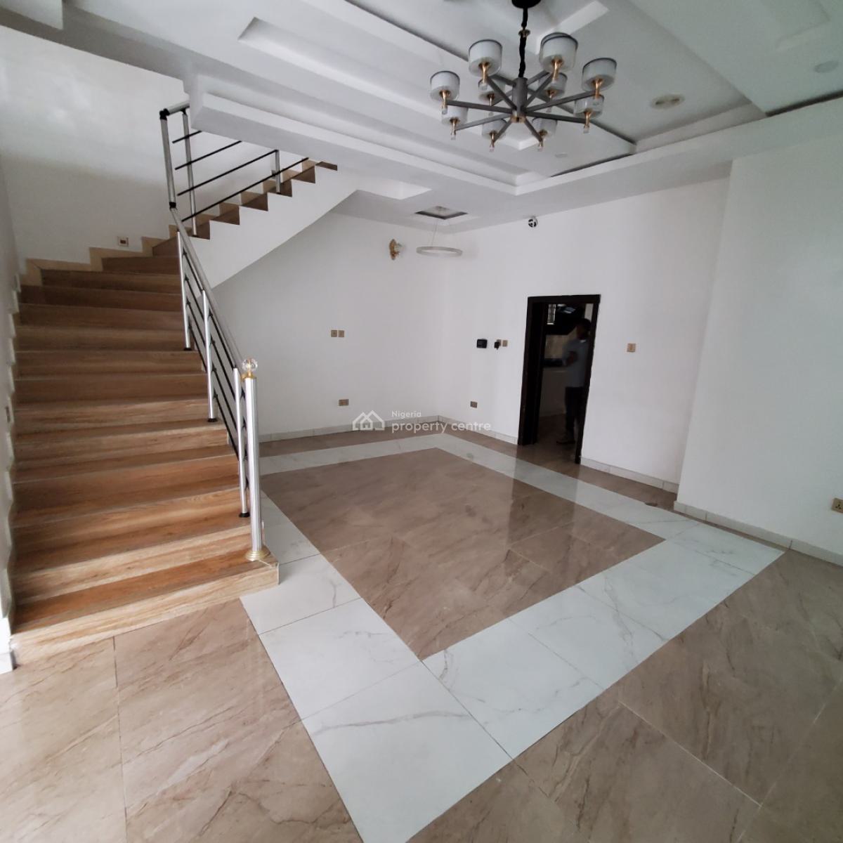 Spacious 4 Bedroom Semi Detached Duplex, Chevron Tollgate, Lekki, Lagos, House for Sale