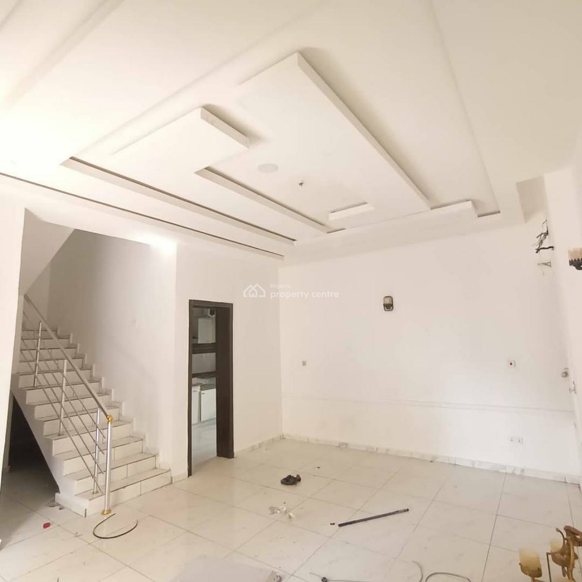Serviced 4-bedroom Semi-detached Duplex with Bq, Orchid Road, Lekki, Lagos, Semi-detached Duplex for Rent