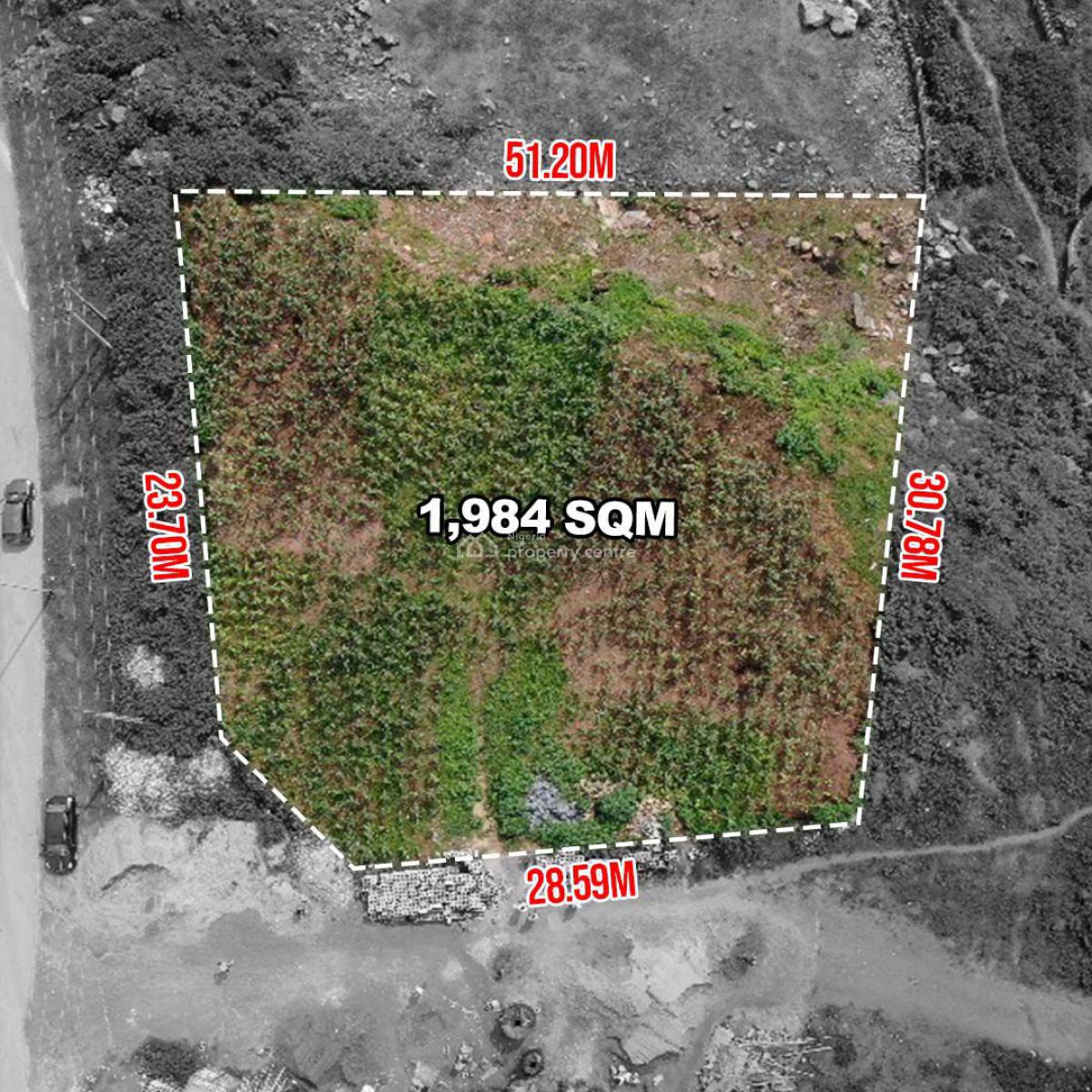 1,984 Sqm of Land (bareland), Asokoro District, Abuja, Residential Land for Sale