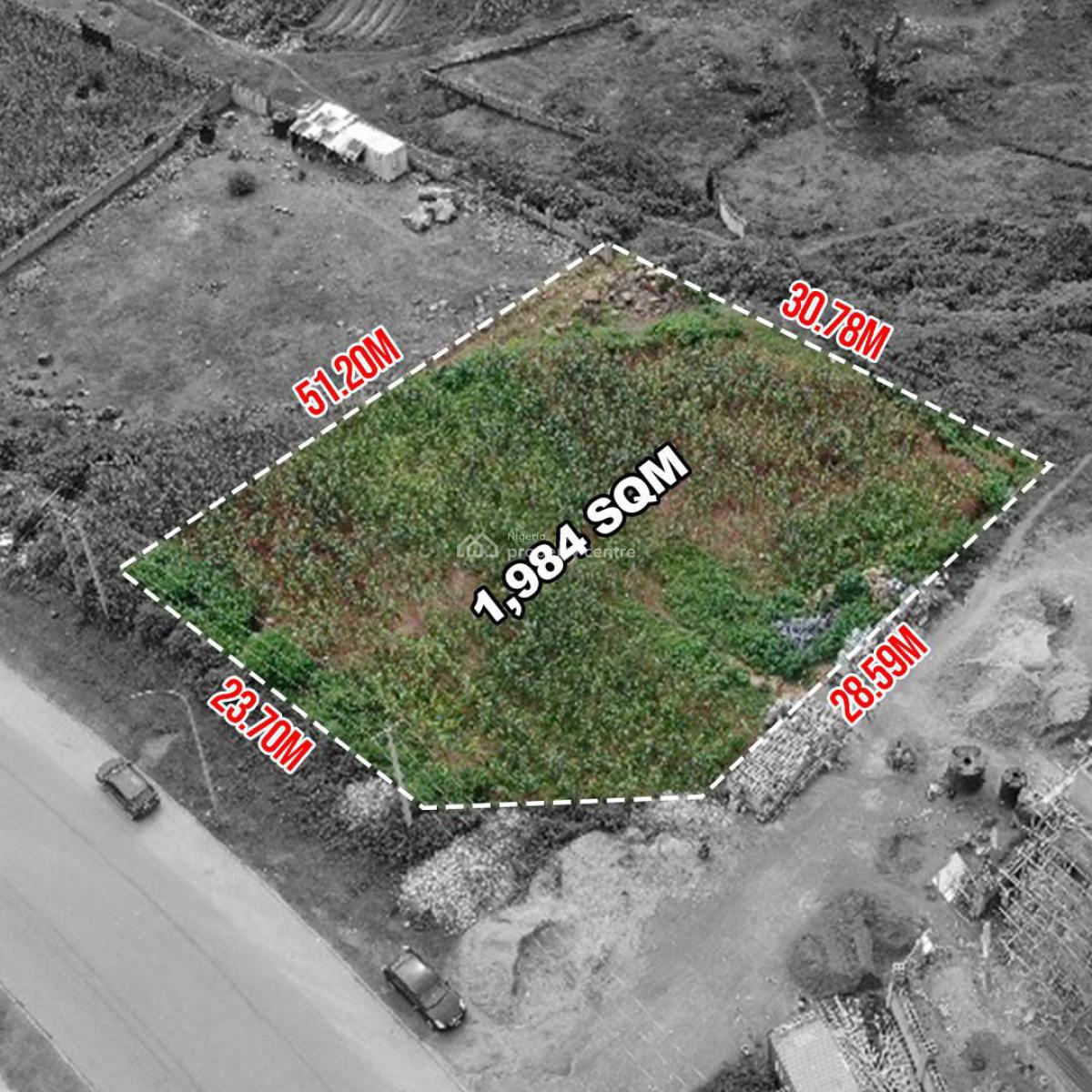 1,984 Sqm of Land (bareland), Asokoro District, Abuja, Residential Land for Sale