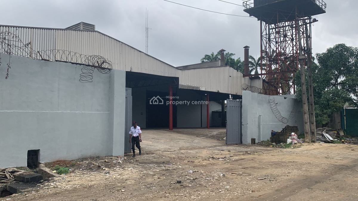 Warehouse with Office of 6,800 Sqm, Industrial Area, Ikeja, Lagos, Warehouse for Rent