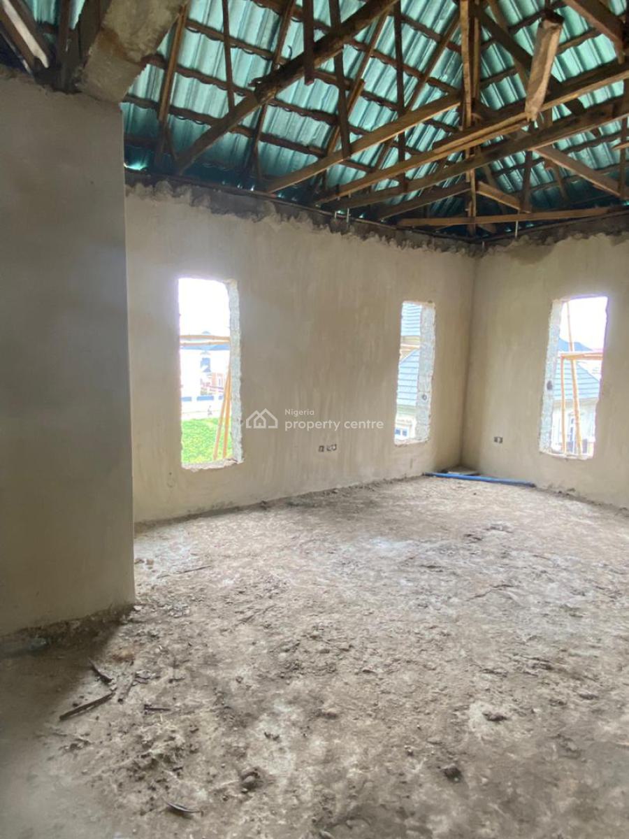 Spacious 5-bedroom Duplex Carcass, Lugbe District, Abuja, Detached Duplex for Sale