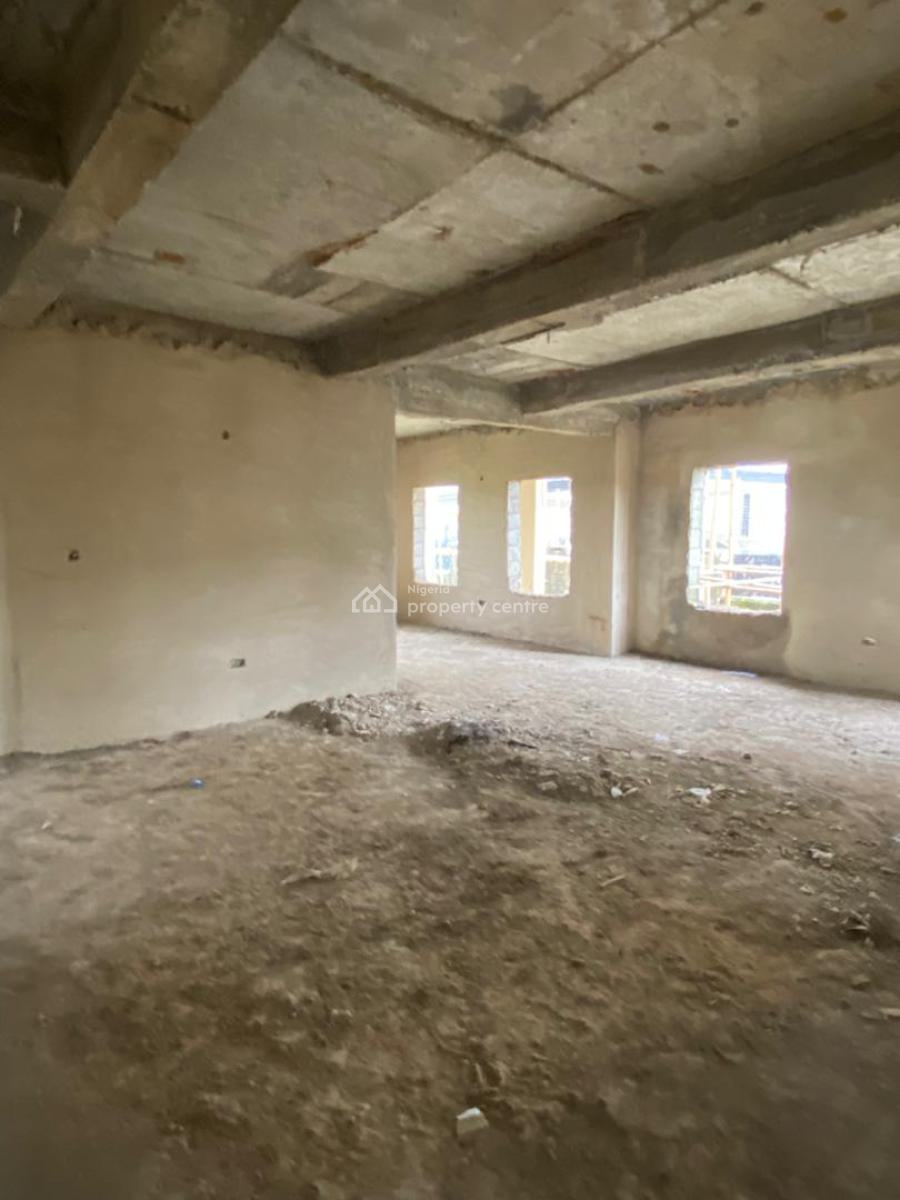 Spacious 5-bedroom Duplex Carcass, Lugbe District, Abuja, Detached Duplex for Sale