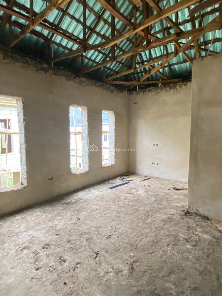 Spacious 5-bedroom Duplex Carcass, Lugbe District, Abuja, Detached Duplex for Sale