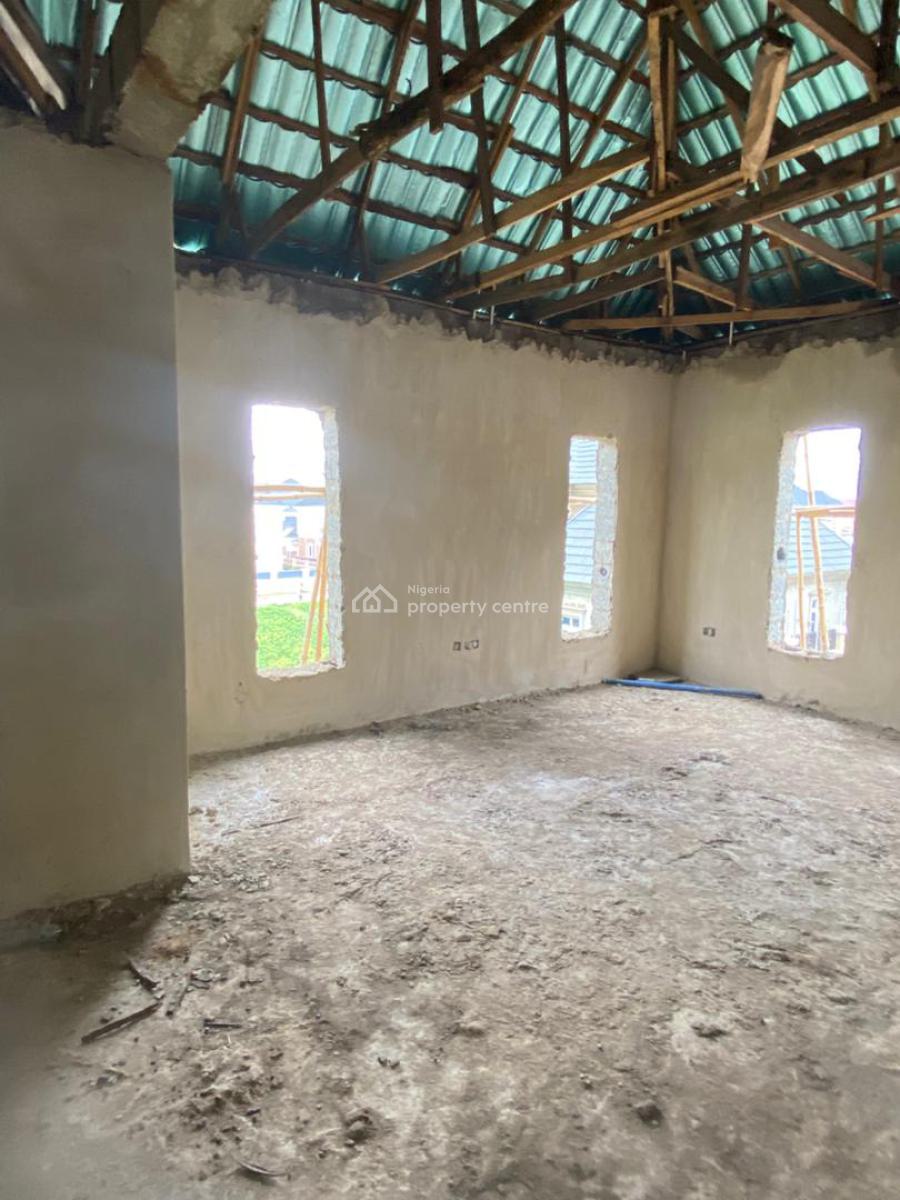 Spacious 5-bedroom Duplex Carcass, Lugbe District, Abuja, Detached Duplex for Sale
