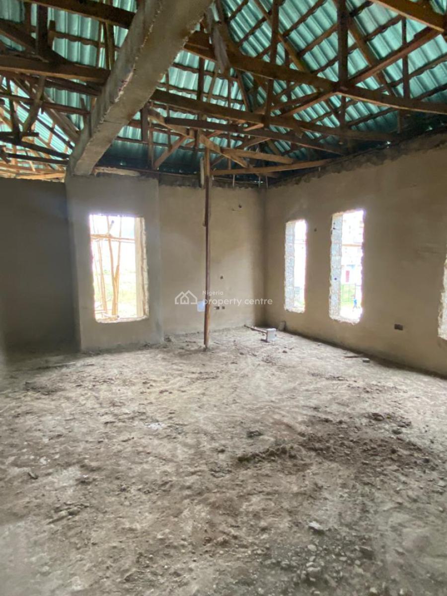 Spacious 5-bedroom Duplex Carcass, Lugbe District, Abuja, Detached Duplex for Sale