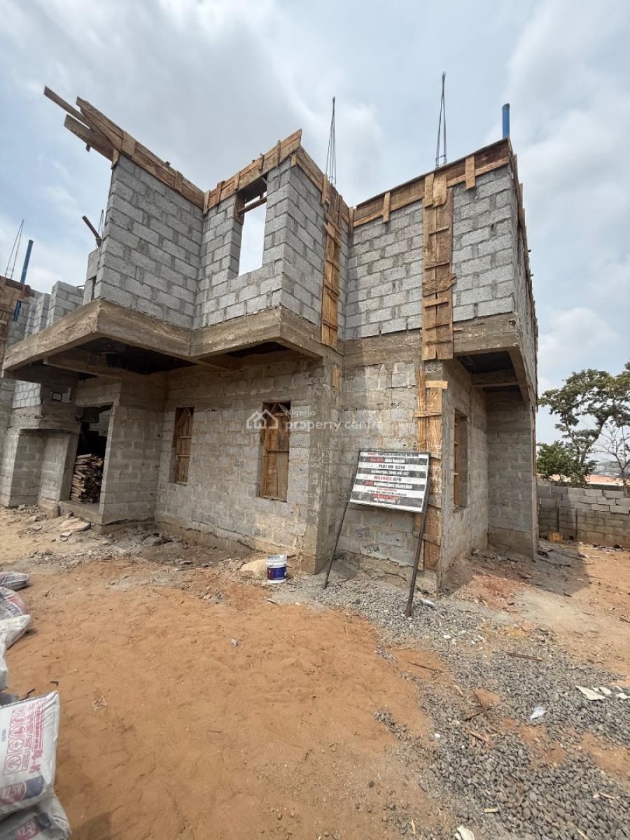 Amazing Ongoing Project in a Lovely Area, Zone B, Apo Resettlement, Apo, Abuja, Terraced Duplex for Sale