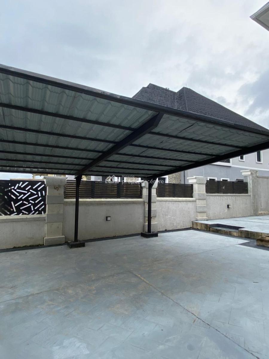 5 Bedroom Detached-duplex Corner Piece with 2-room Detached Bq, Lugbe District, Abuja, Detached Duplex for Sale