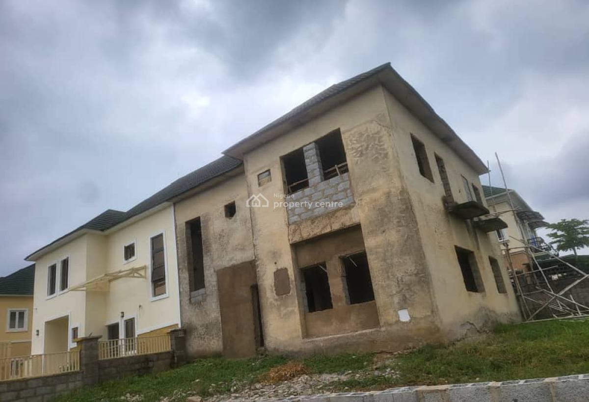Almost Completed 4-bedroom Semi-detached Duplex, Lugbe District, Abuja, Semi-detached Duplex for Sale