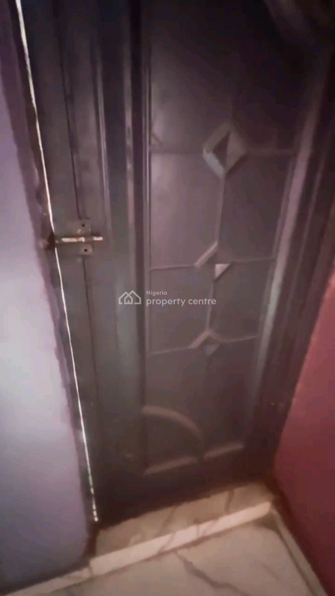 a Decent and Standard Self Contain, Groundfloor with Pop, Screeded Wall, Off Market Street, Shomolu, Lagos, Self Contain (single Rooms) for Rent