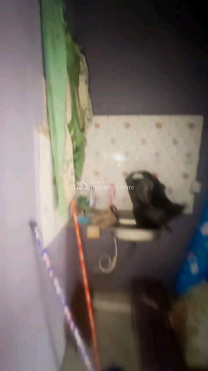 a Decent and Standard Self Contain, Groundfloor with Pop, Screeded Wall, Off Market Street, Shomolu, Lagos, Self Contain (single Rooms) for Rent