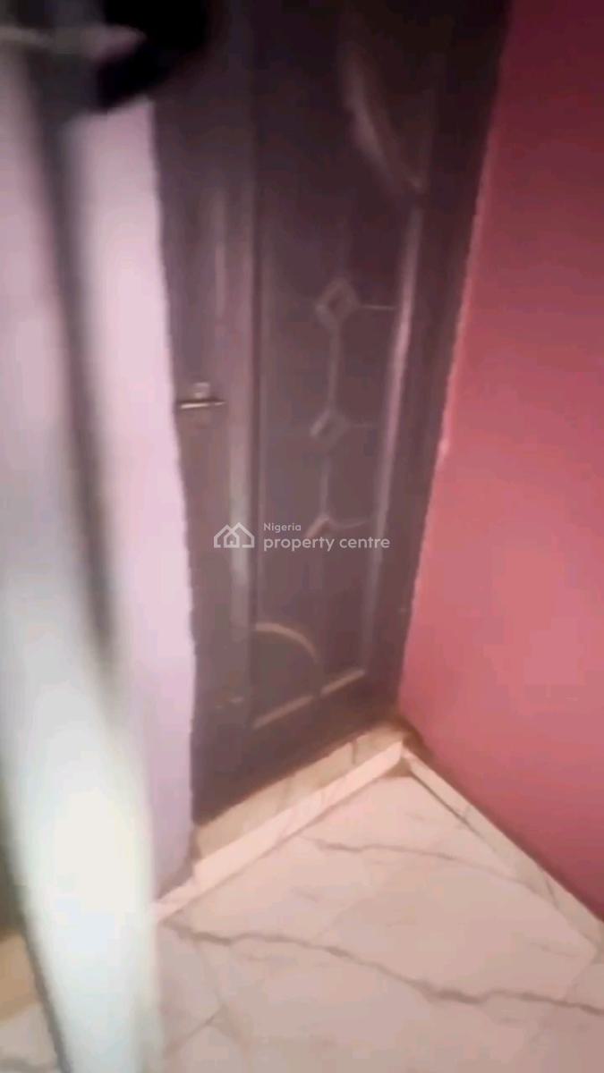 a Decent and Standard Self Contain, Groundfloor with Pop, Screeded Wall, Off Market Street, Shomolu, Lagos, Self Contain (single Rooms) for Rent