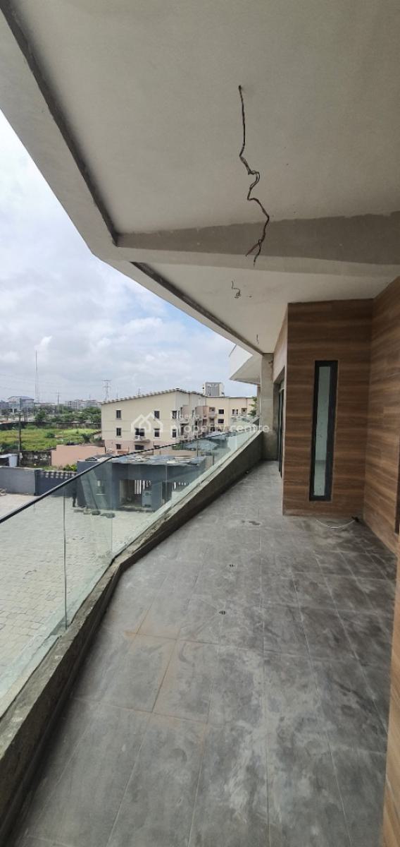 Contemporary Spacious 4 Bedroom Terrace Duplex with Bq & Swimming Pool, Ilasan, Lekki, Lagos, Terraced Duplex for Sale