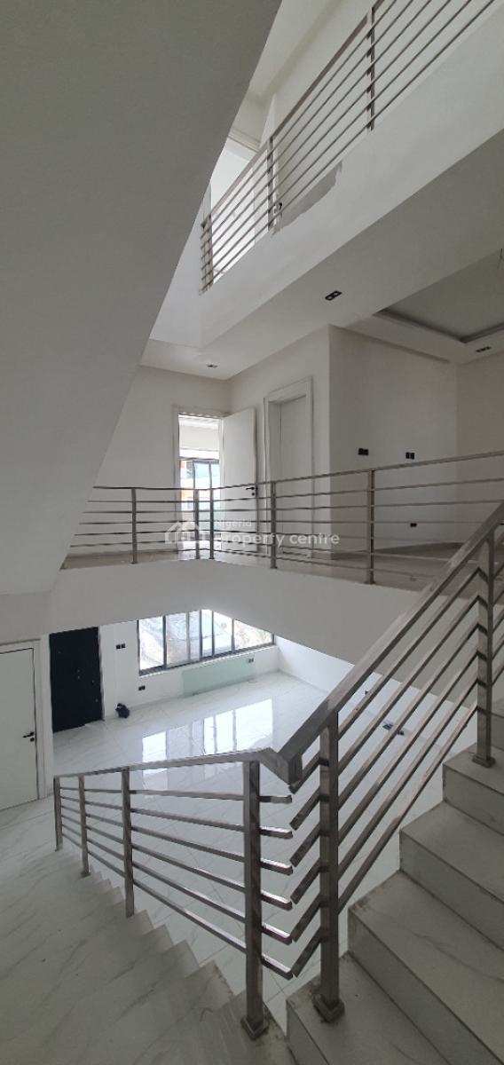 Contemporary Spacious 4 Bedroom Terrace Duplex with Bq & Swimming Pool, Ilasan, Lekki, Lagos, Terraced Duplex for Sale