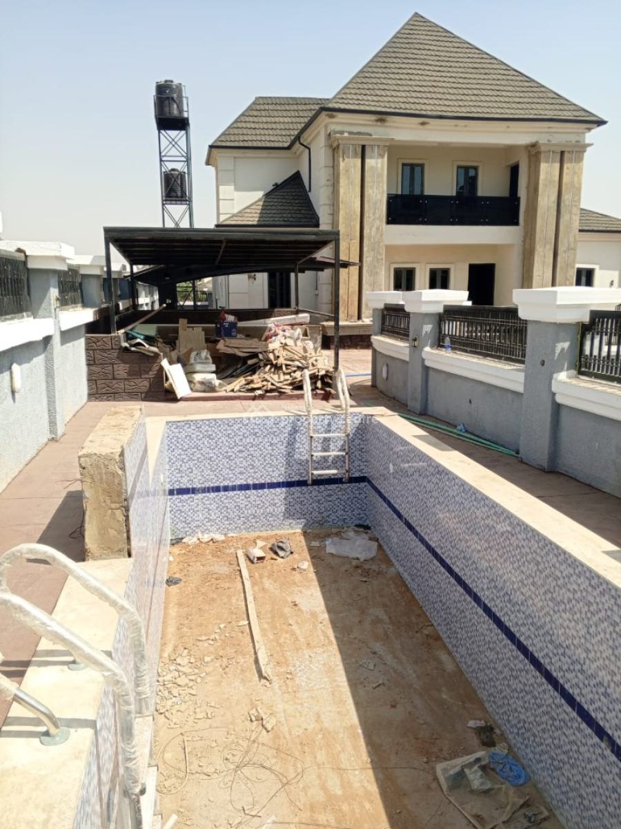 Newly Built 5-bedroom Fully Detached Duplex Plus 2 Self-contained Bq, Lugbe District, Abuja, Detached Duplex for Sale