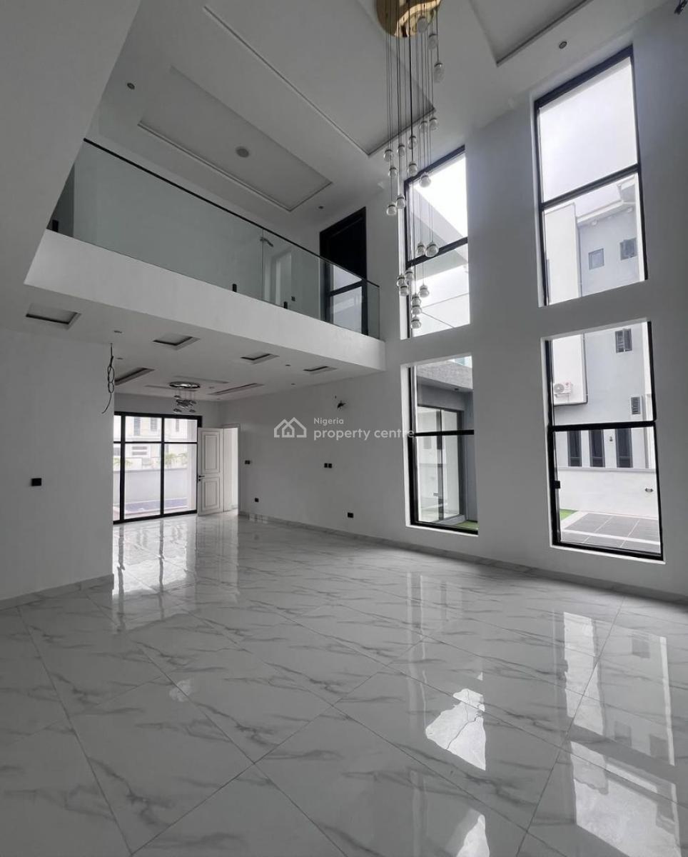 5 Bedroom Detached Duplex on 3 Floors with Pool, Bq & Cinema, Lakeview Park 2, Orchid Road, Lekki, Lagos, Detached Duplex for Sale