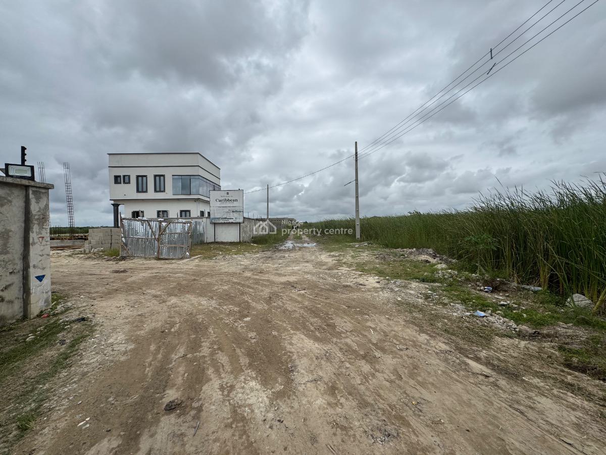 10.2 Hectares of Bare Land, Beside Caribbean Lake City Estate, Sangotedo, Ajah, Lagos, Land for Sale