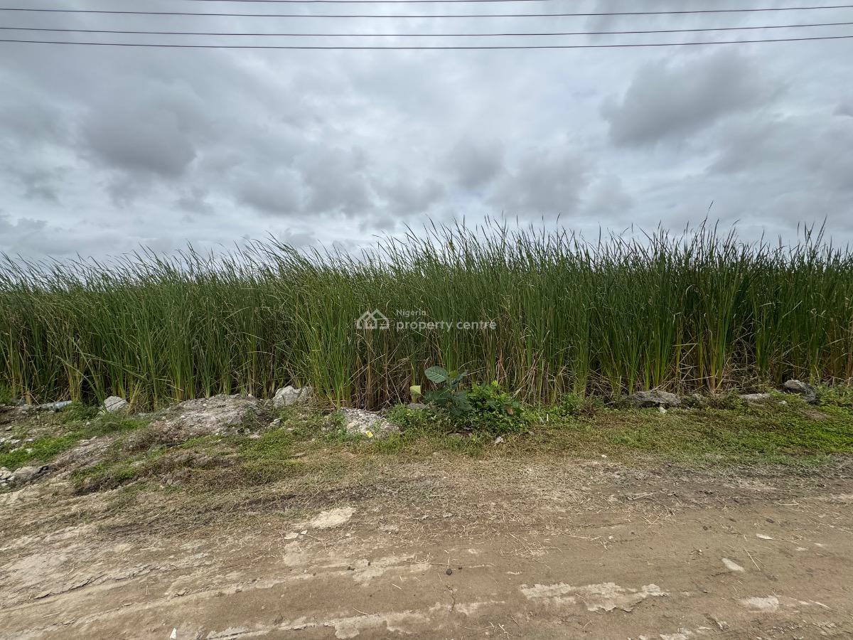 10.2 Hectares of Bare Land, Beside Caribbean Lake City Estate, Sangotedo, Ajah, Lagos, Land for Sale