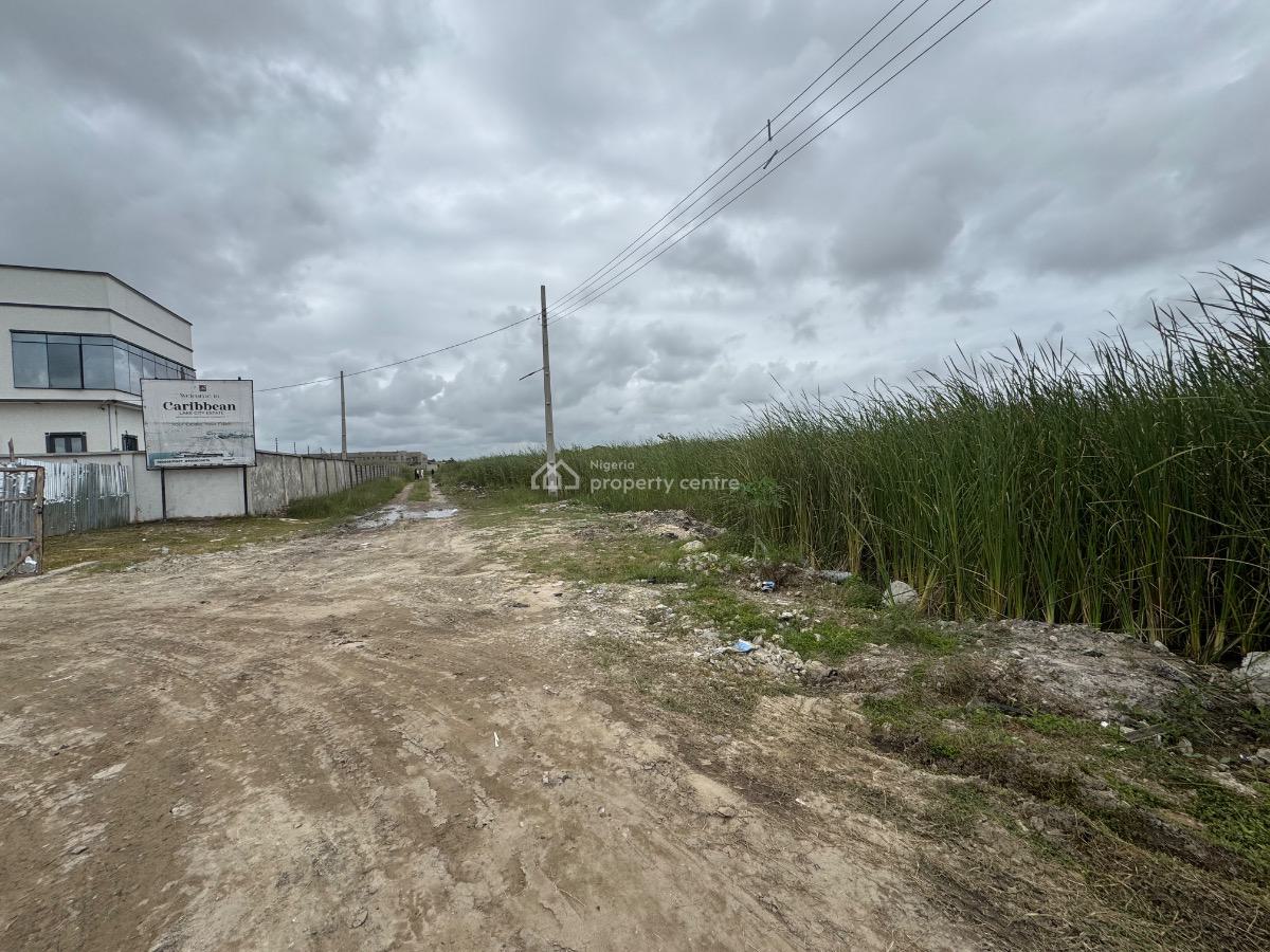 10.2 Hectares of Bare Land, Beside Caribbean Lake City Estate, Sangotedo, Ajah, Lagos, Land for Sale