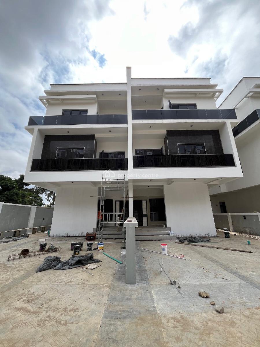Spaciously Built 5 Bedroom Semi- Detached Duplex in a Secured Mini Est, Ikeja Gra, Ikeja, Lagos, Semi-detached Duplex for Sale