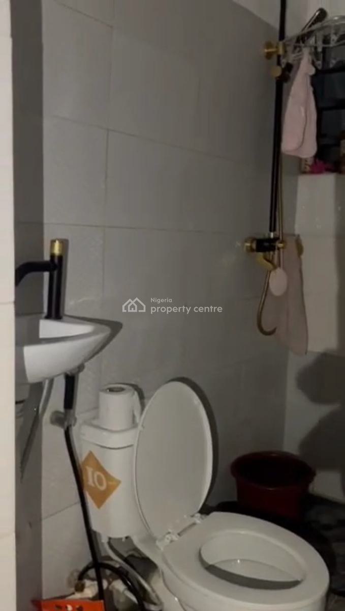 Standard 1bedroom Flat Upstairs with 2toilet 1bath, Off Awolowo Road, Ikeja, Lagos, Mini Flat (room and Parlour) for Rent