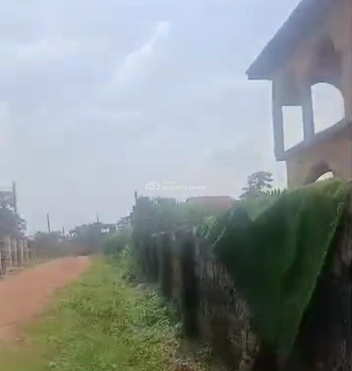 Uncompleted 5 Bedroom Duplex 100ft By 100ft Land, Osagie Str, Aruogba Community, Airport Road, Benin, Oredo, Edo, Terraced Duplex for Sale