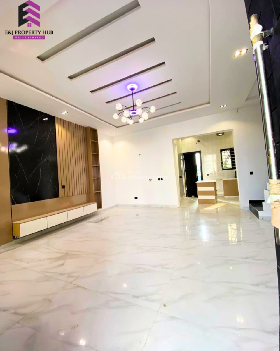 Newly Built 3 Bedroom Terrace Duplex, Inside Ikota Gra Lekki Lagos, Ikota, Lekki, Lagos, Terraced Duplex for Sale