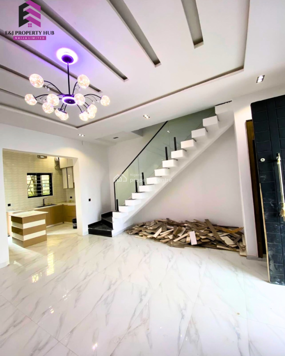 Newly Built 3 Bedroom Terrace Duplex, Inside Ikota Gra Lekki Lagos, Ikota, Lekki, Lagos, Terraced Duplex for Sale