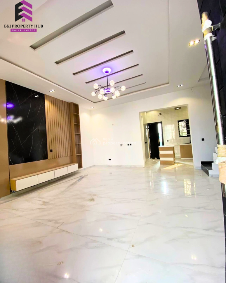 Newly Built 3 Bedroom Terrace Duplex, Inside Ikota Gra Lekki Lagos, Ikota, Lekki, Lagos, Terraced Duplex for Sale