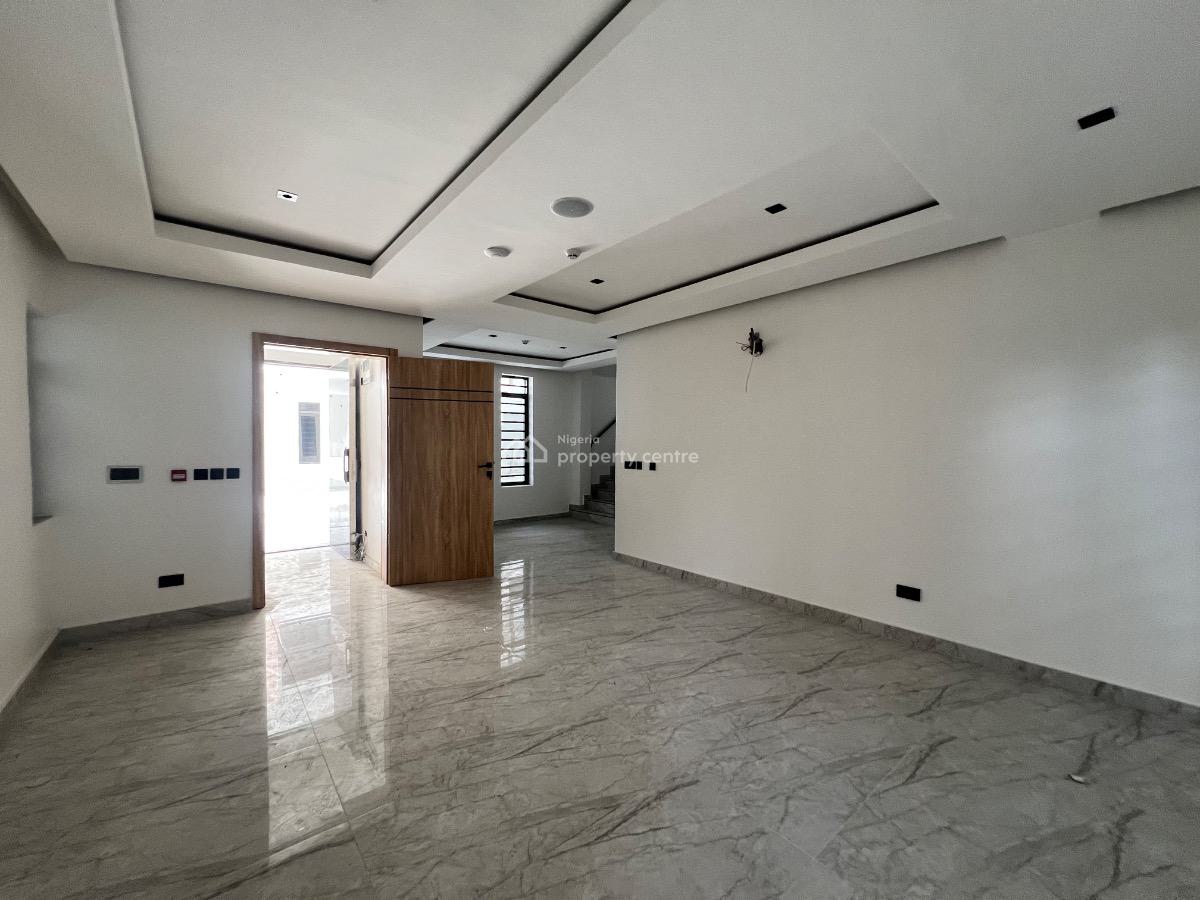 Newly Built 4 Bedroom Terrace House with a Room Bq, Lekki Right, Lekki Phase 1, Lekki, Lagos, Terraced Duplex for Sale
