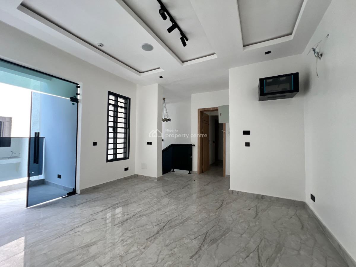 Newly Built 4 Bedroom Terrace House with a Room Bq, Lekki Right, Lekki Phase 1, Lekki, Lagos, Terraced Duplex for Sale