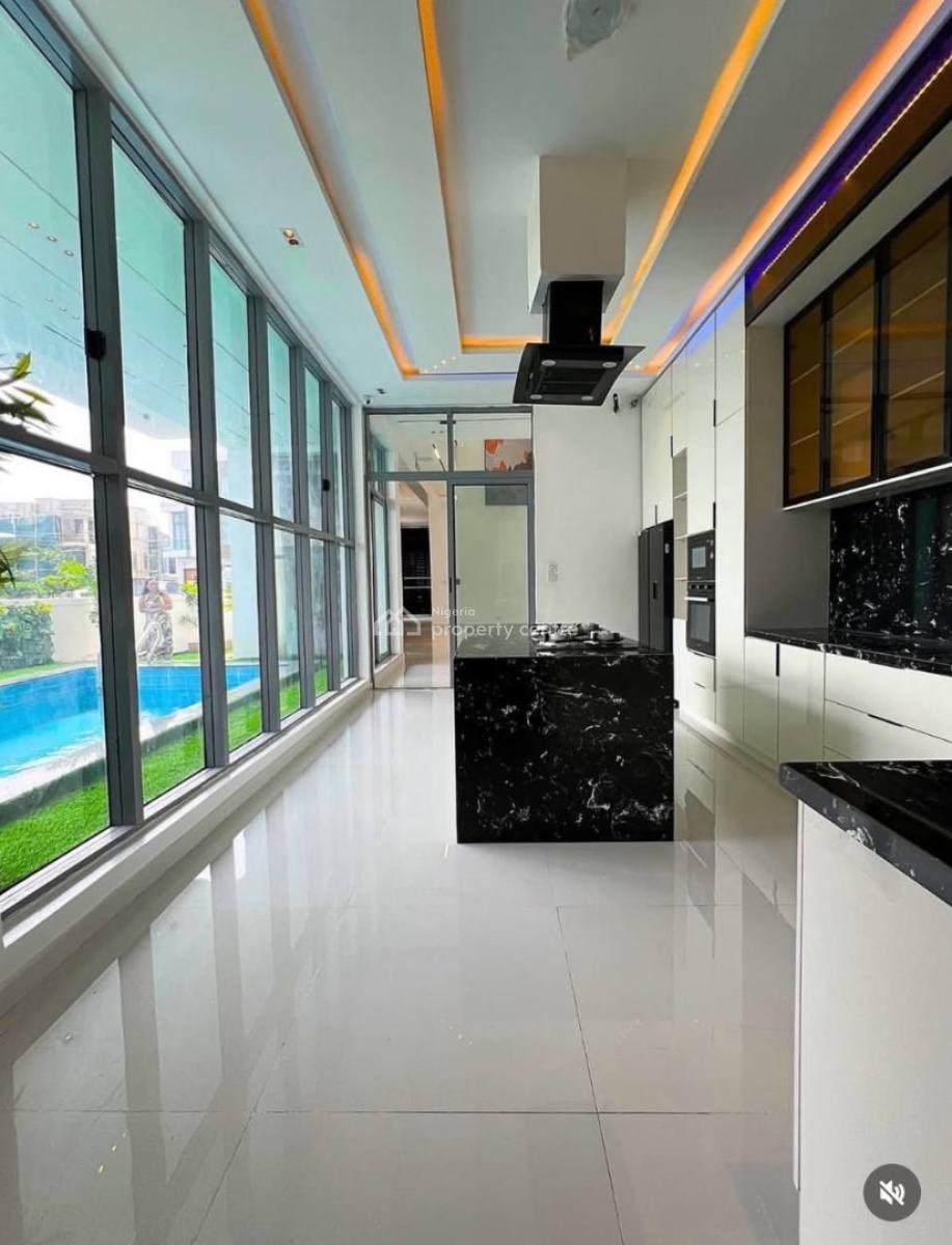 5bedroom Detached Duplex +bq, Pool, Cinema & Open Terrace, in a Gated and Secured Estate, Osapa, Lekki, Lagos, Detached Duplex for Sale