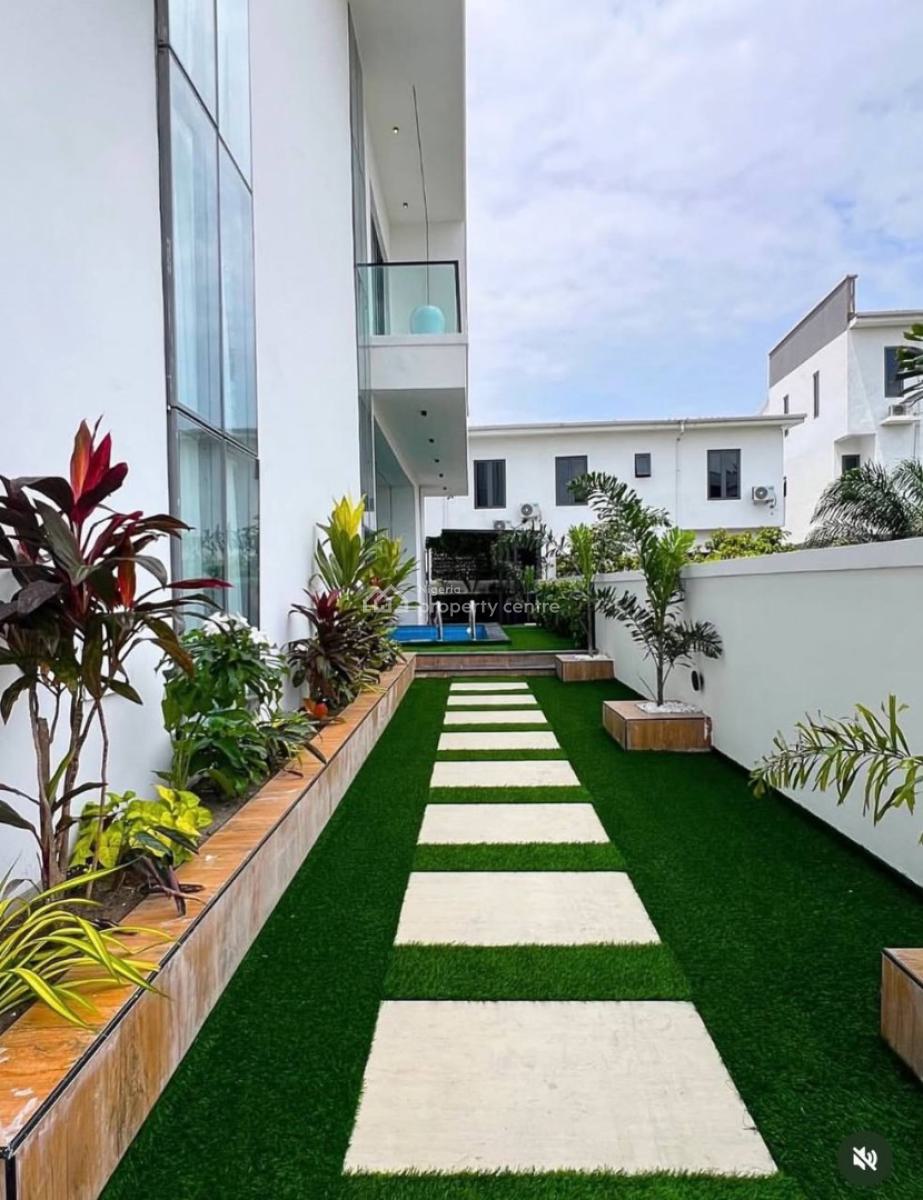 5bedroom Detached Duplex +bq, Pool, Cinema & Open Terrace, in a Gated and Secured Estate, Osapa, Lekki, Lagos, Detached Duplex for Sale