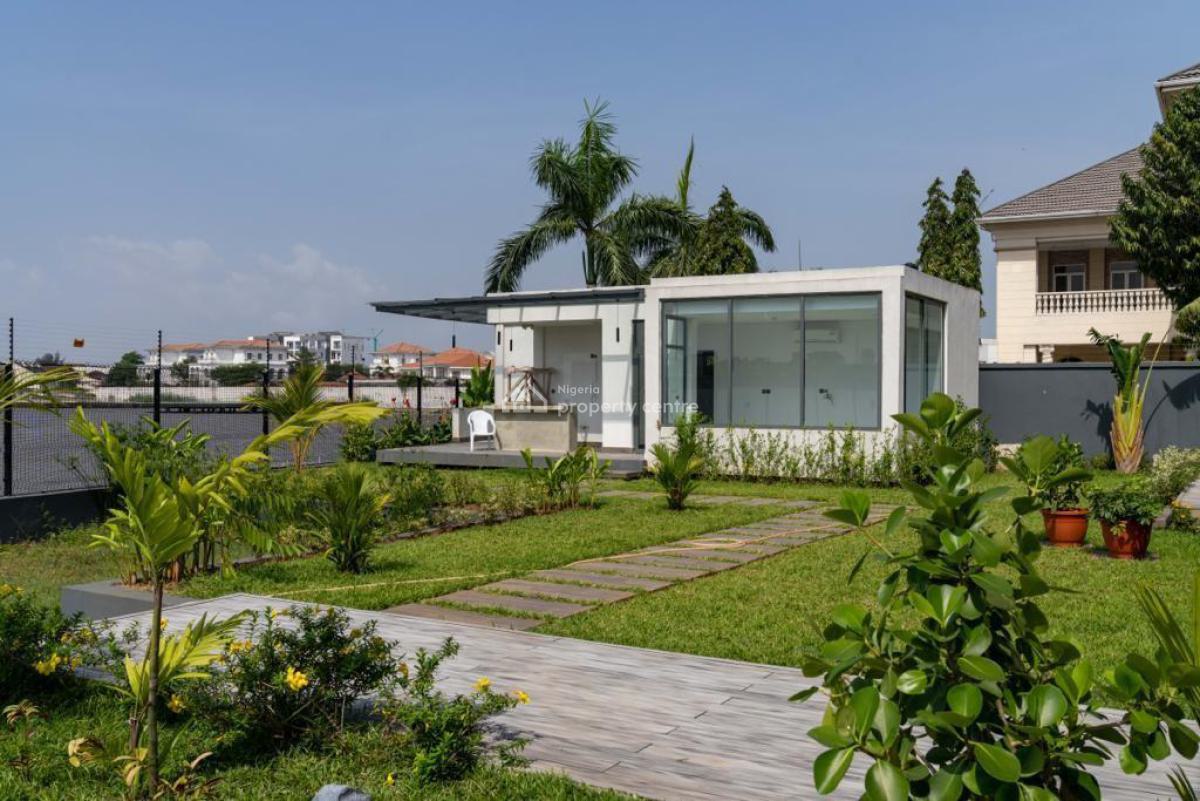 Luxury Brand New 6 Bedroom Waterfront Villa with 5 Staff Rooms, Banana Island, Ikoyi, Lagos, House for Sale