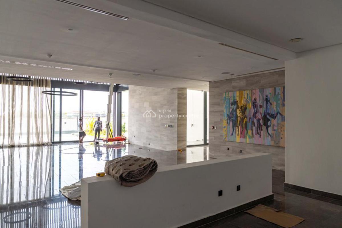 Luxury Brand New 6 Bedroom Waterfront Villa with 5 Staff Rooms, Banana Island, Ikoyi, Lagos, House for Sale