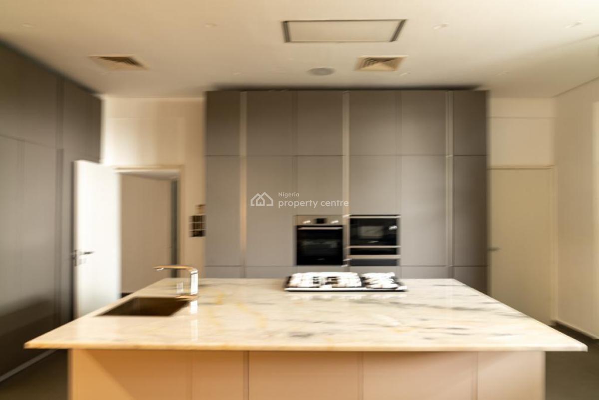 Luxury Brand New 6 Bedroom Waterfront Villa with 5 Staff Rooms, Banana Island, Ikoyi, Lagos, House for Sale