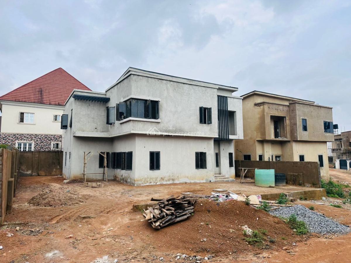 Well Built 4 Bedroom Semi-detached Duplex with Bq, Life Camp, Abuja, Semi-detached Duplex for Sale