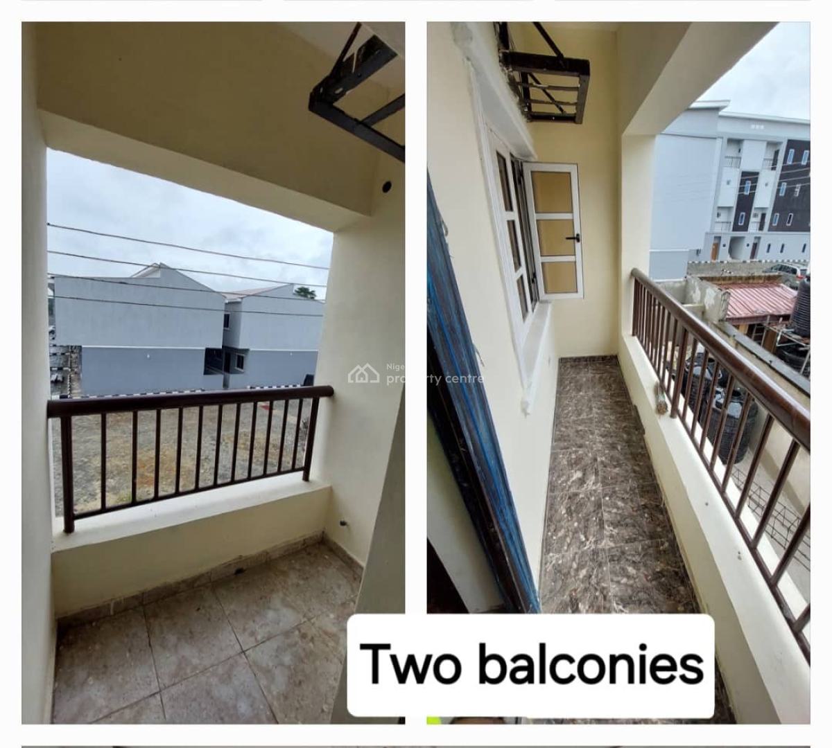 Well Maintained 2 Bedroom Apartment, Secured Estate, Sangotedo, Ajah, Lagos, Flat / Apartment for Rent