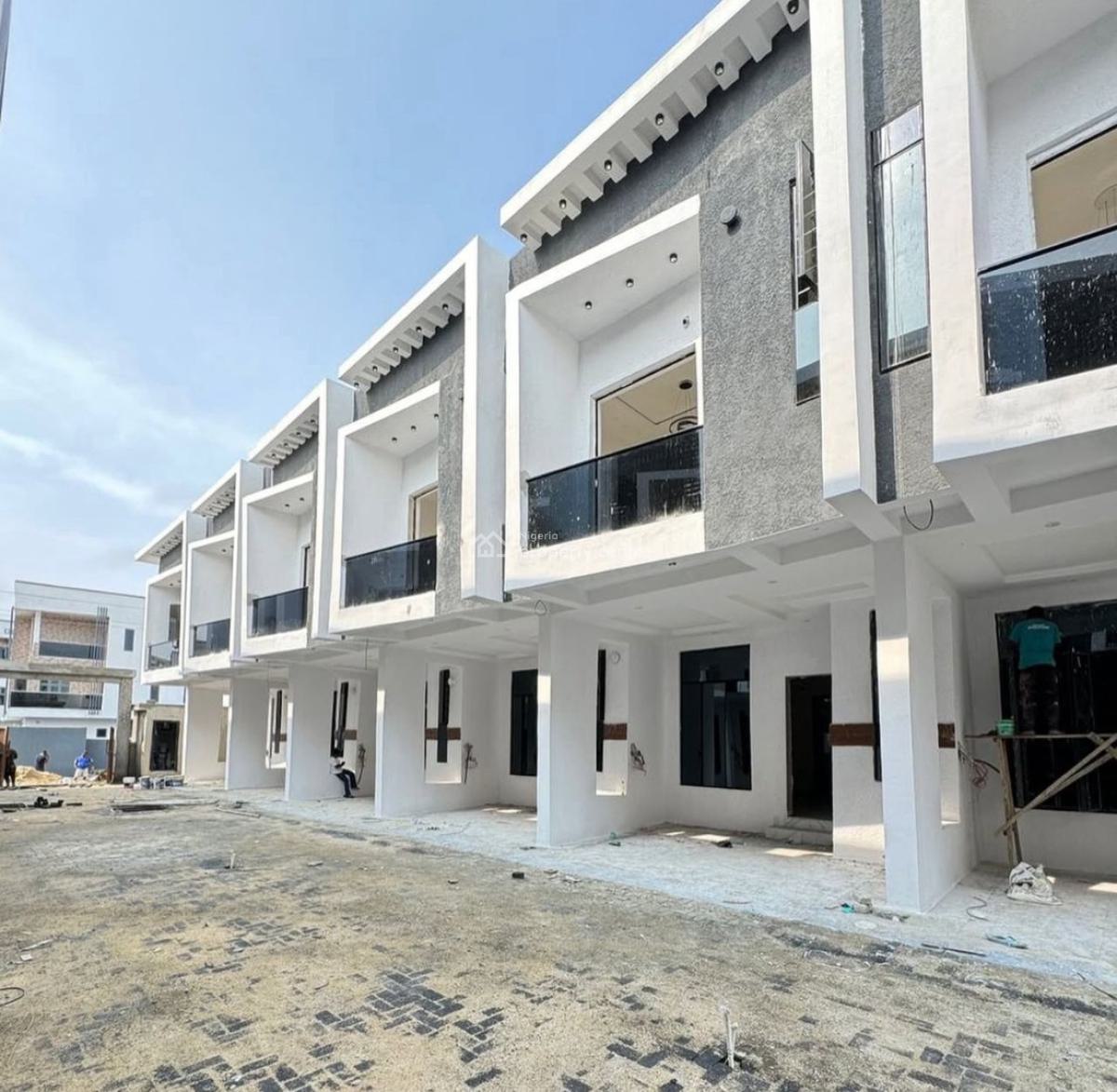 3 & 4 Bedroom Terraces in a Call to Access Estate, Ikota, Lekki, Call to Access Estate, Ikota, Lekki, Lagos, Terraced Duplex for Sale