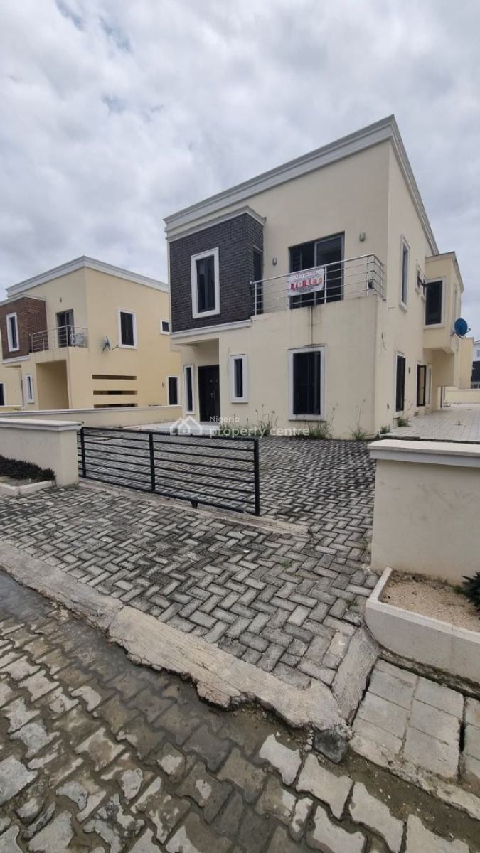 5 Bedroom Fully Detached Duplex with Bq, Chevron, Lekki, Lagos, Detached Duplex for Rent