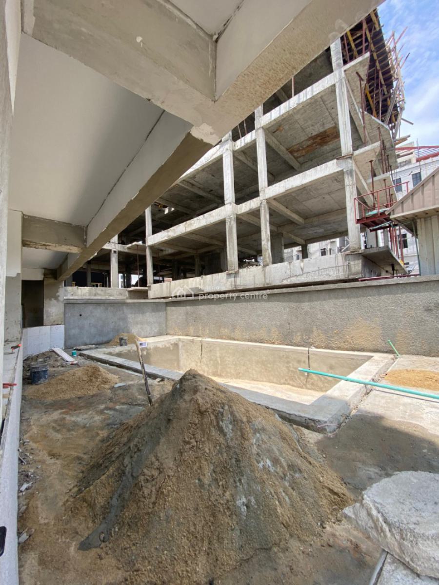 2 Bedroom Apartment with Swimming Pool,elevator & Gym, Ikate, Lekki, Lagos, Flat / Apartment for Sale