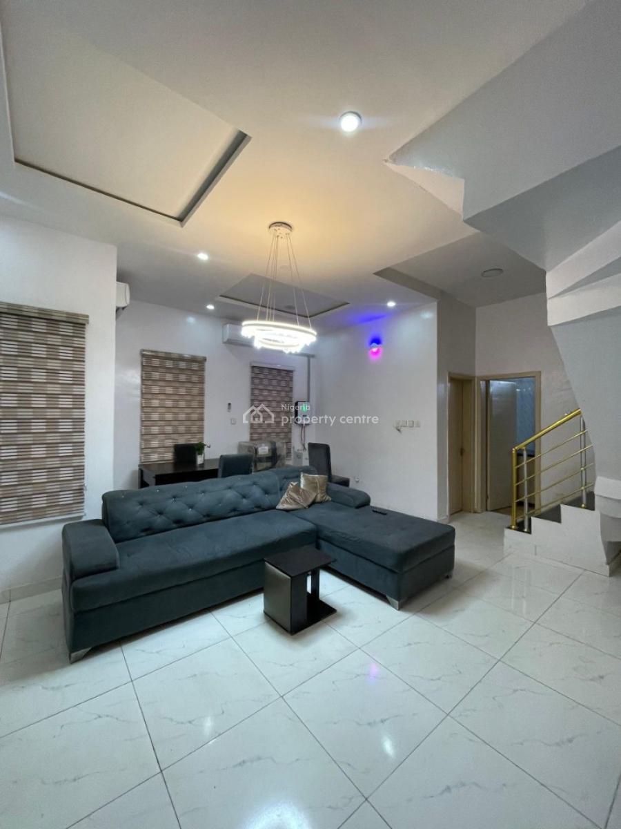 Sharp 4 Bedroom Semi Detached Duplex in a Secured Estate, Ikota, Lekki, Lagos, Semi-detached Duplex for Rent