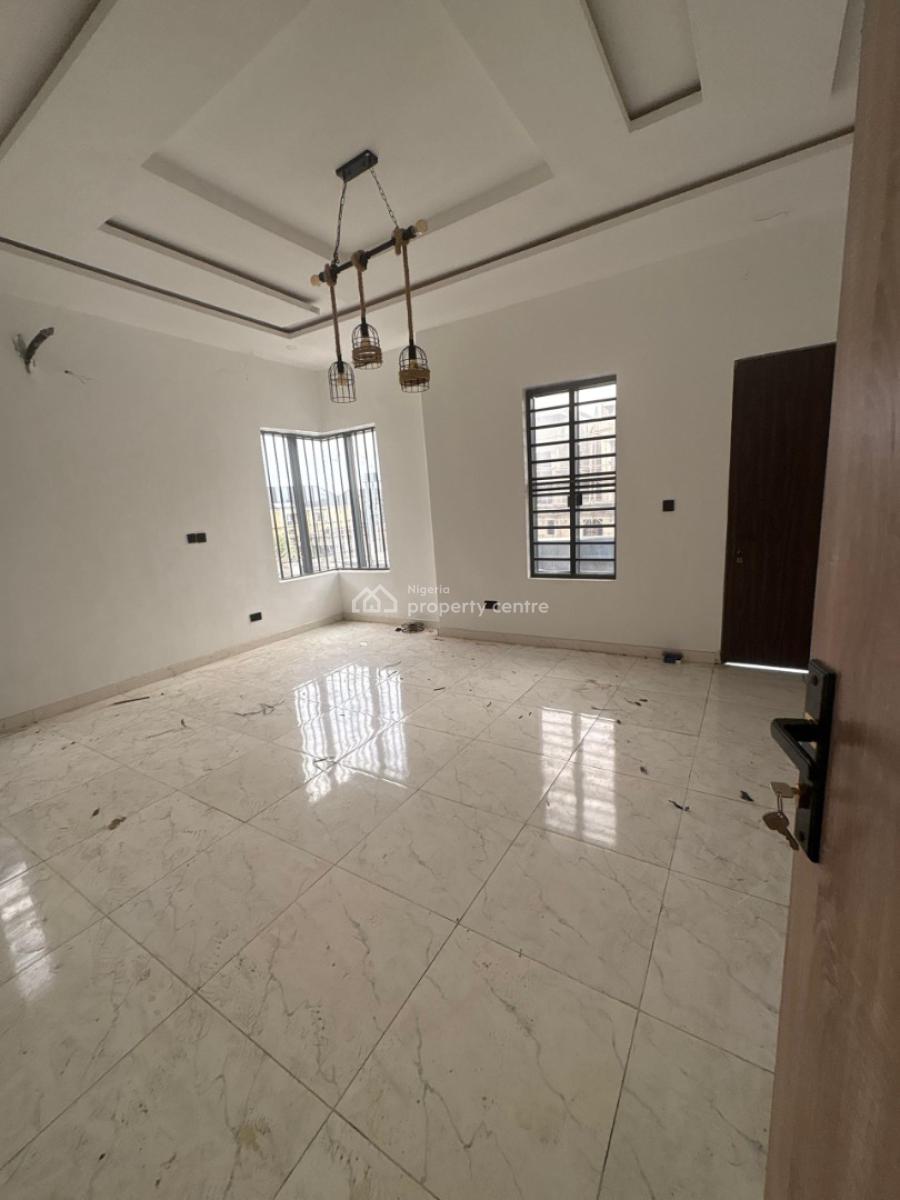 Brand New 5 Bedroom with Bq Secured Estate, Sangotedo, Ajah, Lagos, Detached Duplex for Rent